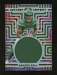 Breece Hall Football Cards 2022 Panini Illusions Instant Impact Prices