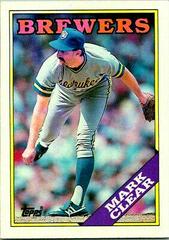 Mark Clear #742 Baseball Cards 1988 Topps Prices