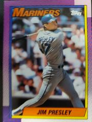 Jim Presley Baseball Cards 1990 Topps Prices
