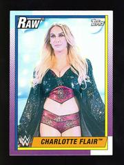 Charlotte Flair Wrestling Cards 2021 Topps Heritage WWE Prices