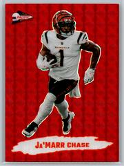 Ja'Marr Chase [Red] Football Cards 2022 Panini Zenith 1992 Pacific Prices