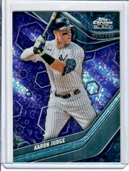 Aaron Judge [Purple Mini Diamond] #1 Baseball Cards 2023 Topps Chrome Black Prices