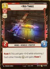 Red Three [Foil] #144 Star Wars Unlimited: Spark of Rebellion Prices
