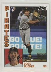 Cole Tucker [150th Anniversary] #84-24 Baseball Cards 2019 Topps Update 1984 Baseball Prices