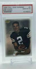 Tim Couch Football Cards 1999 Collector's Edge Supreme PSA Series Prices