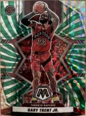 Gary Trent Jr. [Green Swirl] #39 Basketball Cards 2021 Panini Mosaic Prices
