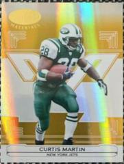 Curtis Martin [Mirror Gold] Football Cards 2006 Leaf Certified Materials Prices