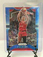 A'ja Wilson [Prizm Blue] #18 Basketball Cards 2020 Panini Prizm WNBA Prices