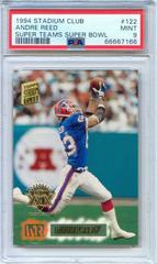 Andre Reed [Super Bowl XXIX] Football Cards 1994 Stadium Club Prices