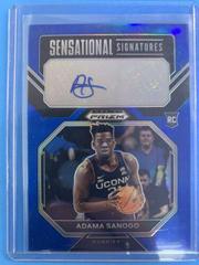 Adama Sanogo [Blue] #SS-ADS Basketball Cards 2023 Panini Prizm Draft Picks Sensational Signatures Prices