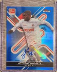 Anthony Modeste [Blue] #BCA-AM Soccer Cards 2021 Topps Finest Bundesliga Autographs Prices