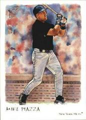 Mike Piazza [Black Jersey] #25 Baseball Cards 2002 Topps Gallery Prices