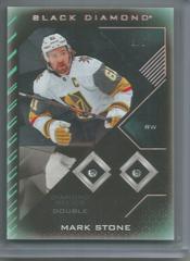 Mark Stone [Relics Double] Hockey Cards 2021 Upper Deck Black Diamond Prices