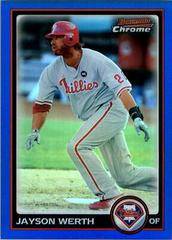 Jayson Werth [Refractor] #17 Baseball Cards 2010 Bowman Chrome Prices
