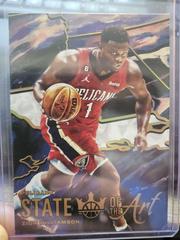 Zion Williamson #3 Basketball Cards 2022 Panini Court Kings State of the Art Prices