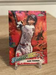 Alek Thomas [Red] #FS-4 Baseball Cards 2023 Topps Chrome Future Stars Prices