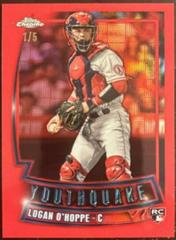 Logan O'Hoppe [Red] #YQ-50 Baseball Cards 2023 Topps Chrome Youthquake Prices