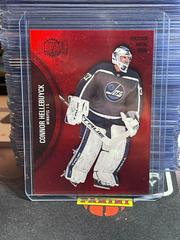 Connor Hellebuyck [Red] Hockey Cards 2021 Skybox Metal Universe Prices
