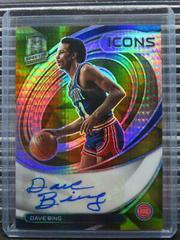 Dave Bing [Asia Gold] Basketball Cards 2021 Panini Spectra Icons Autographs Prices