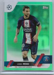 Lionel Messi [Neon Green] #1 Soccer Cards 2022 Topps UEFA Club Competitions Prices