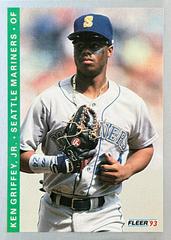 Ken Griffey Jr. #307 Baseball Cards 1993 Fleer Prices