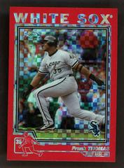Frank Thomas [Red Xfractor] Baseball Cards 2004 Topps Chrome Prices