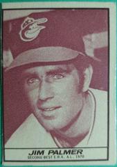 Jim Palmer [Hand Cut] Baseball Cards 1971 Milk Duds Prices