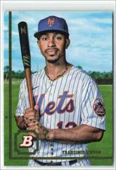 Francisco Lindor [Image Swap Variation] #28 Baseball Cards 2022 Bowman Heritage Prices