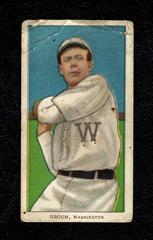 Bob Groom Baseball Cards 1909 T206 Polar Bear Prices