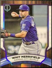 Whit Merrifield [Purple] #6 Baseball Cards 2022 Topps Tribute Prices