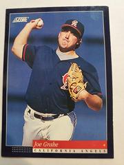 Joe Grabe Baseball Cards 1994 Score Prices
