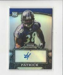 Allen Patrick [Autograph Refractor] #124 Football Cards 2008 Bowman Sterling Prices