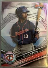 Bryan Acuna #TP-14 Baseball Cards 2022 Bowman's Best Top Prospects Prices