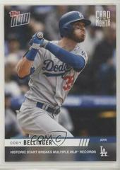Cody Bellinger Baseball Cards 2019 Topps Now Card of the Month Prices