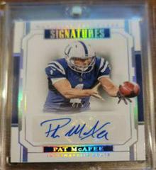 Pat McAfee Football Cards 2018 National Treasures Signatures Prices