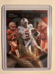 Chase Young, Garrett Wilson, Terry McLaurin #SC-THE Football Cards 2022 Panini Select Draft Picks Company Prices