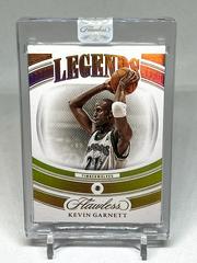 Kevin Garnett #112 Basketball Cards 2022 Panini Flawless Prices