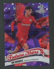 Kai Havertz [Purple] Soccer Cards 2019 Topps Chrome UEFA Champions League Sapphire Future Stars Prices