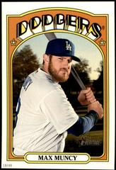 Max Muncy [5x7] #2 Baseball Cards 2021 Topps Heritage Prices