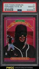 Fernando Tatis Jr. [Holo Pink] #1 Baseball Cards 2020 Panini Donruss Prices