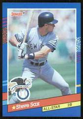 Steve Sax Baseball Cards 1991 Donruss Prices