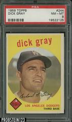 Dick Gray #244 Baseball Cards 1959 Topps Prices