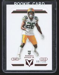 Darnell Savage Jr. [Red] #V-15 Football Cards 2019 Panini Chronicles Vertex Prices