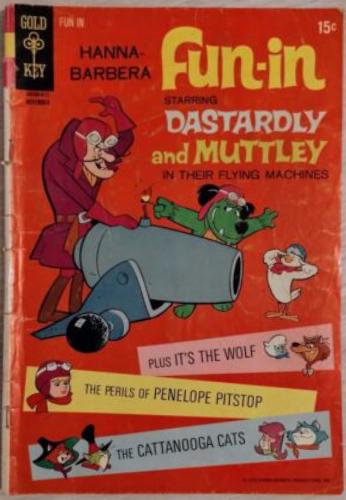 Wacky Races #4 (1971) Comic Books Wacky Races