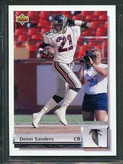 Deion Sanders Football Cards 1992 Upper Deck Gold Prices