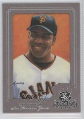 Barry Bonds [Framed Portraits Silver] Baseball Cards 2003 Donruss Diamond Kings Prices