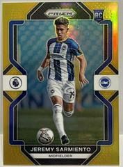 Jeremy Sarmiento [Gold] Soccer Cards 2022 Panini Prizm Premier League Prices
