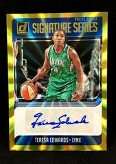 Teresa Edwards [Press Proof Gold Laser] #SS-TEW Basketball Cards 2019 Panini Donruss WNBA Signature Series Prices
