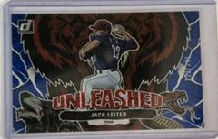 Jack Leiter [Blue] #U6 Baseball Cards 2023 Panini Donruss Unleashed Prices
