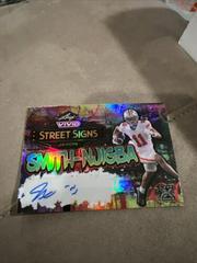 Jaxon Smith Njigba #SS-JSN Football Cards 2023 Leaf Vivid Autographs Street Signs Prices